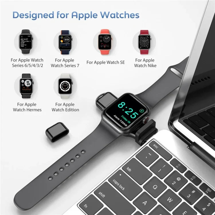 Apple Watch용 A05 2-in-1 Type C / USB-C to USB-A 자석 고속 무선 충전기