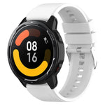 돌출형 헤드 실리콘 스트랩 은색 버클, 삼성 갤럭시 워치 46mm 22mm용