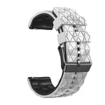 22mm Football Pattern Two-Color Silicone Strap, For Amazfit 2 Stratos, For  Amazfit Z