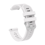 20mm Silicone Twill Watch Band, For Garmin Vivoactive3 Music, For Garmin Forerunner 245, For Garmin Forerunner 245 Music, For Garmin Forerunner 645
