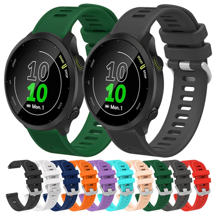 20mm Silicone Twill Watch Band, For Amazfit Pop Pro, For Amazfit Pop, For Amazfit BIP U, For Amazfit GTR 42mm