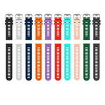 20mm Silicone Twill Watch Band, For Amazfit Pop Pro, For Amazfit Pop, For Amazfit BIP U, For Amazfit GTR 42mm