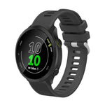 20mm Silicone Twill Watch Band, For Amazfit Pop Pro, For Amazfit Pop, For Amazfit BIP U, For Amazfit GTR 42mm