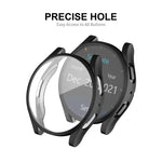 삼성 갤럭시 워치5 44mm용 ENKAY Hat-Prince 전체 커버 전기 도금 소프트 TPU 케이스