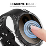 ENKAY Hat-Prince Full Coverage Transparent Soft TPU Case, For Samsung Galaxy Watch 5 40mm, For Samsung Galaxy Watch 5 44mm