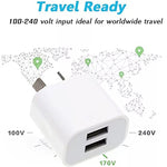 미니 듀얼 포트 USB 충전기 + USB to 8핀 데이터 케이블, AU 플러그, AU 플러그 + 8핀 케이블