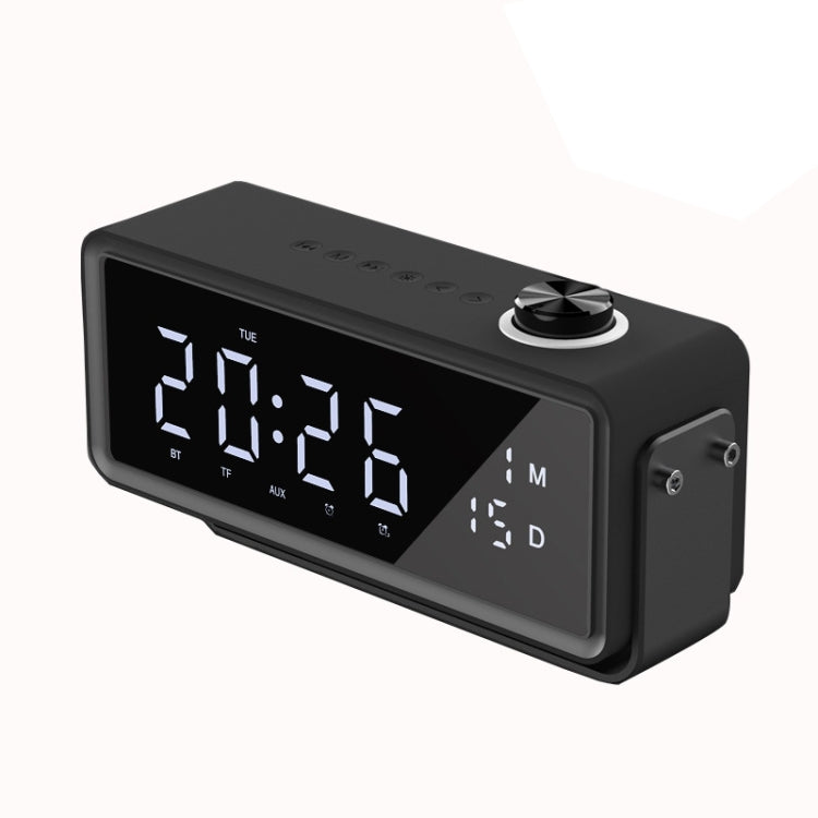 AEC K5 미러 알람 시계 블루투스 스피커 LED 라이트 지원 TF / FM