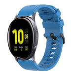 20mm Solid Color Soft Silicone Watch Band, For Samsung Galaxy Watch Active 2 44mm, For Samsung Galaxy Watch 42mm