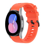 20mm Solid Color Soft Silicone Watch Band, For Samsung Galaxy Watch Active 2 44mm, For Samsung Galaxy Watch 42mm