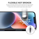 ENKAY 풀 글루 방폭 하이드로겔 필름 iPhone 14 / 13 / 13 Pro용, iPhone 14 / 13 / 13 Pro용 (1개), iPhone 14 / 13 / 13 Pro용 (2개), iPhone 14 / 13 / 13 Pro용 (5개), iPhone 14 / 13 / 13 Pro용 (10개)