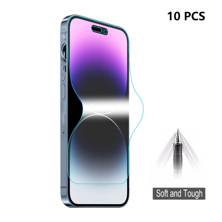 ENKAY 풀 글루 방폭 하이드로겔 필름 iPhone 14 Pro Max용, iPhone 14 Pro Max용 (1개), iPhone 14 Pro Max용 (2개), iPhone 14 Pro Max용 (5개), iPhone 14 Pro Max용 (10개)