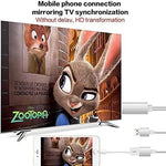 1080P HDMI 케이블 어댑터 USB to HDTV 케이블, 동글 USB 수컷 + USB 암컷 to HDMI 수컷 1080P HDTV 미러링 케이블, 휴대폰/패드 등 스트리밍 공유용