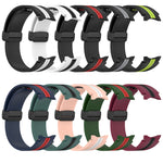 Folding Magnetic Clasp Silicone Watch Band, For Samsung Galaxy Watch 5 44mm, For Samsung Galaxy Watch 5 40mm, For Samsung Galaxy Watch 4 44mm, For Samsung Galaxy Watch 4 40mm