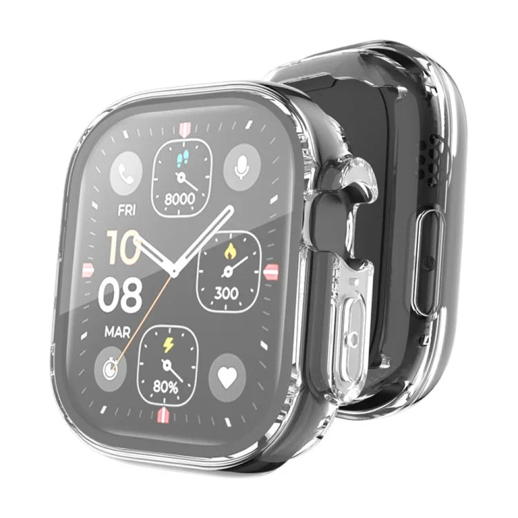 Apple Watch Ultra / Ultra 2 49mm용 ENKAY 풀 커버리지 투명 소프트 TPU 케이스 및 화면 보호 필름