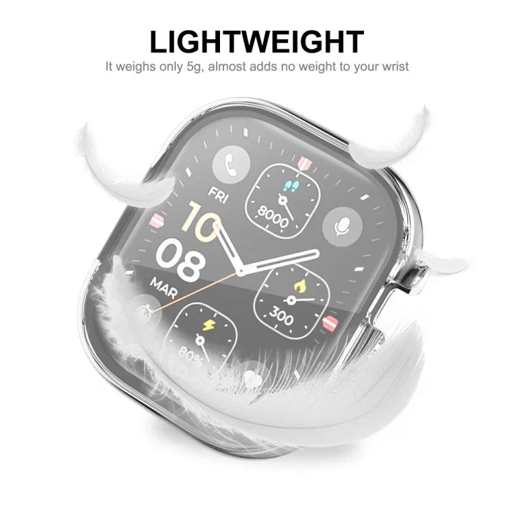 Apple Watch Ultra / Ultra 2 49mm용 ENKAY 풀 커버리지 투명 소프트 TPU 케이스 및 화면 보호 필름