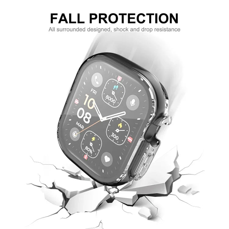 Apple Watch Ultra / Ultra 2 49mm용 ENKAY 풀 커버리지 투명 소프트 TPU 케이스 및 화면 보호 필름