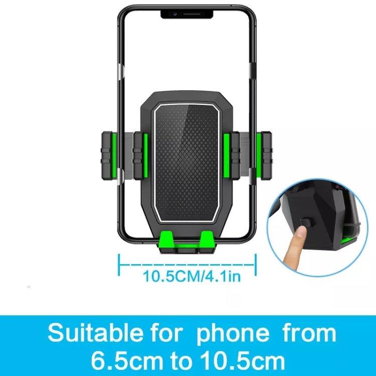 D001 Mount For Truck Excavator Forklift Long Arm Sturdy Cell Phone Holder, D001