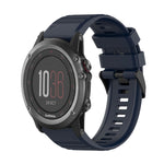 26mm Horizontal Texture Silicone Watch Band with Removal Tool, For Garmin Fenix 6X Sapphire, For Garmin Fenix 5X Sapphire, For Garmin Fenix 5X Plus, For Garmin Fenix 3, For Garmin Fenix 3 HR, For Garmin Fenix 3 Sapphire