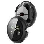 Tempered Glass Film PC Watch Case, For Google Pixel Watch