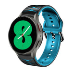 Curved Texture Silicone Watch Band, For Samsung Galaxy Watch 4 44mm, For Samsung Galaxy Watch 4 40mm, For Samsung  Galaxy Watch 4 Classic 42mm