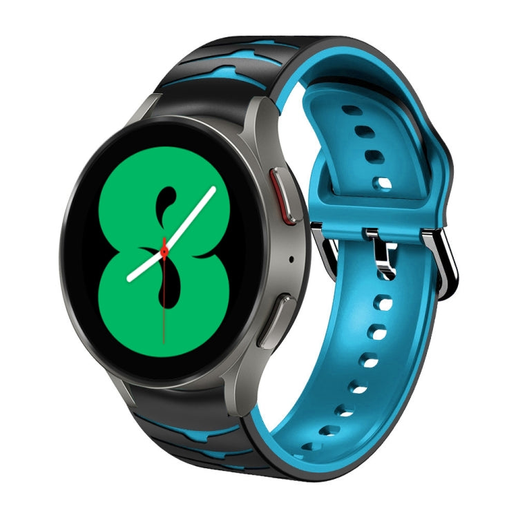 Curved Texture Silicone Watch Band, For Samsung Galaxy Watch 4 44mm, For Samsung Galaxy Watch 4 40mm, For Samsung  Galaxy Watch 4 Classic 42mm