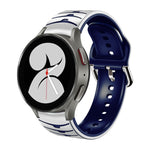 Curved Texture Silicone Watch Band, For Samsung Galaxy Watch 4 44mm, For Samsung Galaxy Watch 4 40mm, For Samsung  Galaxy Watch 4 Classic 42mm