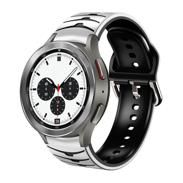 Curved Texture Silicone Watch Band, For Samsung Galaxy Watch 4 44mm, For Samsung Galaxy Watch 4 40mm, For Samsung  Galaxy Watch 4 Classic 42mm