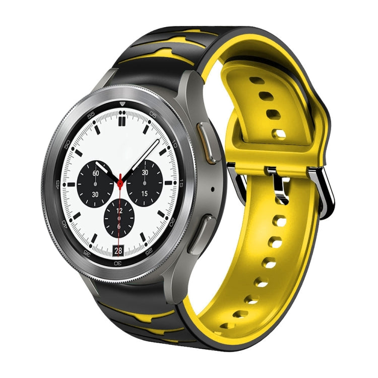 Curved Texture Silicone Watch Band, For Samsung Galaxy Watch 4 44mm, For Samsung Galaxy Watch 4 40mm, For Samsung  Galaxy Watch 4 Classic 42mm