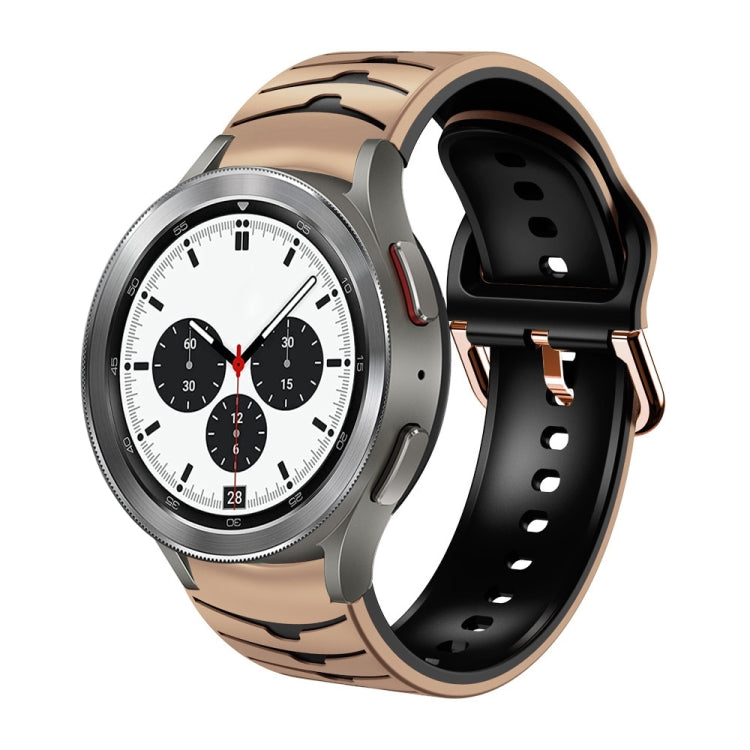 Curved Texture Silicone Watch Band, For Samsung Galaxy Watch 4 44mm, For Samsung Galaxy Watch 4 40mm, For Samsung  Galaxy Watch 4 Classic 42mm