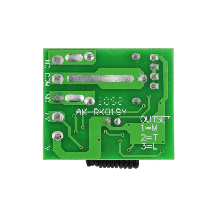 DC12V 1채널 RF 원격 제어 스위치 / 10A 릴레이 / 433MHZ 스위치 수신기
