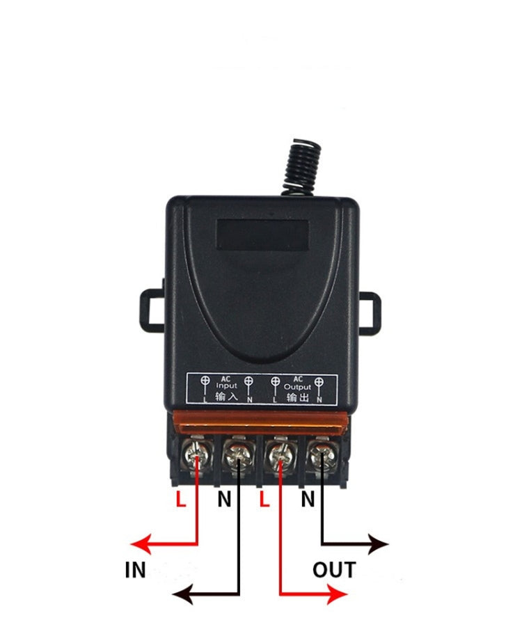 AC 220V 30A 채널 고출력 저소비 전력 범용 산업용 리프터 제어 무선 리모컨 스위치
