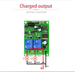 DC 12V 24V 48V 범용 전기문 RF 무선 원격 제어 릴레이 수신기 세트
