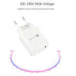 PD11 싱글 PD3.0 USB-C / Type-C 20W 고속 충전기 1m Type-C to 8핀 데이터 케이블 포함, 유럽 플러그, 유럽 플러그 + Type-C to 8핀 케이블