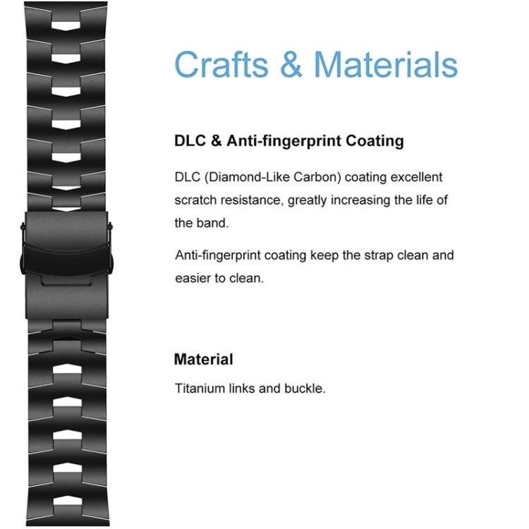 26mm Titanium Alloy Quick Release Watch Band, For Garmin Fenix 7X, For Garmin Fenix 7X Solar, For Garmin Tactix Delta, For Garmin Tactix 7, For Garmin Tactix 7 Pro, For Garmin Enduro 2, For Garmin Enduro, For Garmin Fenix 6X Pro                        ...