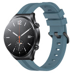 22mm Concave Striped Slicone Watch Band, For Xiaomi Watch S2 42mm, For Xiaomi Watch S2 46mm, For Xiaomi MI Watch S1, For Xiaomi MI Watch S1 Pro