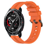 22mm Concave Striped Slicone Watch Band, For Huawei Watch GT 2E, For Huawei GT2 46mm, For Honor Watch GS 3, For Honor Watch GS Pro