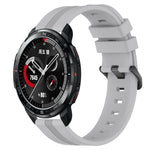 22mm Concave Striped Slicone Watch Band, For Huawei Watch GT 2E, For Huawei GT2 46mm, For Honor Watch GS 3, For Honor Watch GS Pro