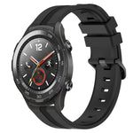 20mm Concave Striped Slicone Watch Band, For Huawei Watch GT3 Pro 43mm, For Huawei Watch GT3 42mm, For Huawei Watch GT2 42mm, For Huawei Watch 2