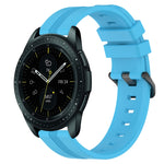 20mm Concave Striped Slicone Watch Band, For Samsung Galaxy Watch Active 2 40mm, For Samsung Galaxy Watch Active 2 44mm, For Samsung Galaxy Watch 42mm, For Samsung Galaxy Watch 6 44mm