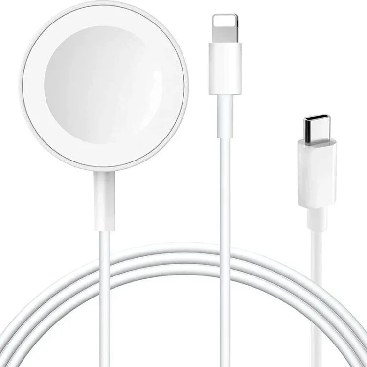 Apple Watch 시리즈 & 아이폰 2-in-1 USB 자석 충전 케이블 1.2m, DS-XB015