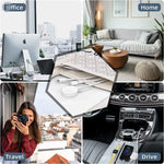 Apple Watch 시리즈 & 아이폰 & 타입-C 포트가 있는 휴대폰용 3-in-1 USB 자석 충전 케이블 4ft/1.2m, DS-XB017