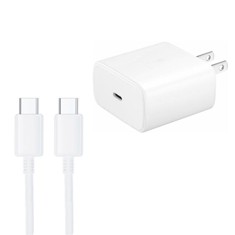 M135 45W USB-C / 타입-C 포트 고속 충전기 5A 타입-C to 타입-C 케이블 포함, 미국 플러그, 미국 플러그 + 타입-C 케이블