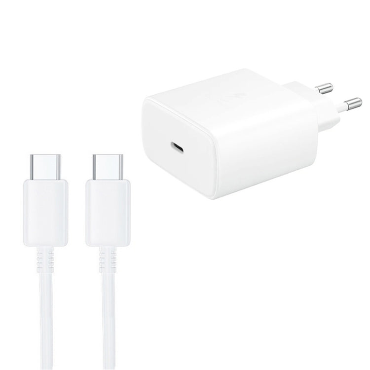 M135 45W USB-C / 타입-C 포트 고속 충전기 5A 타입-C to 타입-C 케이블 포함, EU 플러그, EU 플러그 + 타입-C 케이블