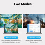 4K USB 타입-C to HDMI 어댑터, 태블릿, 휴대폰, 노트북용 60HZ 1080P