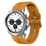 20mm Loop Silicone Watch Band, For Samsung Galaxy Watch4 44mm, For Samsung Galaxy Watch4 40mm, For Samsung  Galaxy Watch 4 Classic 42mm, For Samsung  Galaxy Watch 4 Classic 46mm