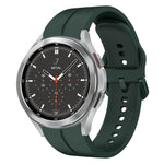 20mm Loop Silicone Watch Band, For Samsung Galaxy Watch4 44mm, For Samsung Galaxy Watch4 40mm, For Samsung  Galaxy Watch 4 Classic 42mm, For Samsung  Galaxy Watch 4 Classic 46mm