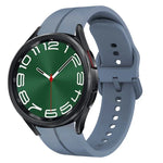 20mm Loop Silicone Watch Band, For Samsung Galaxy Watch 6 40mm, For Samsung Galaxy Watch 6 Classic 43mm