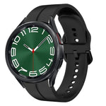 20mm Loop Silicone Watch Band, For Samsung Galaxy Watch 6 40mm, For Samsung Galaxy Watch 6 Classic 43mm