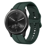 20mm Loop Silicone Watch Band, For Garmin Vivomove Sport, For Garmin Venu 2 Plus, For Garmin Approach S40, For Garmin Forerunner 158