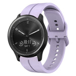20mm Loop Silicone Watch Band, For Garmin Vivomove Sport, For Garmin Venu 2 Plus, For Garmin Approach S40, For Garmin Forerunner 158